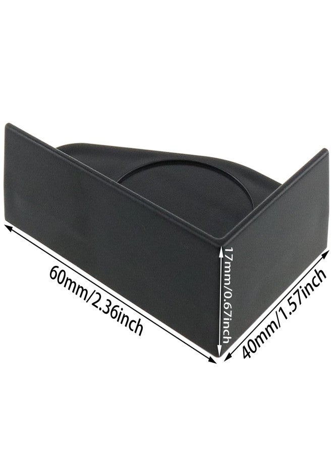 heyous 4PCS Black Plastic Fish Tank Corner Protector Aquarium Glass Angle Cover for Home - Image 3